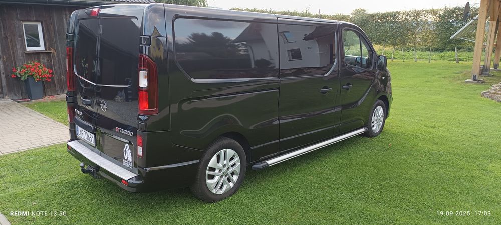 OPEL VIVARO 1.6 CDTI 140 KM 2016r. 5 Osobowy przebieg 222747