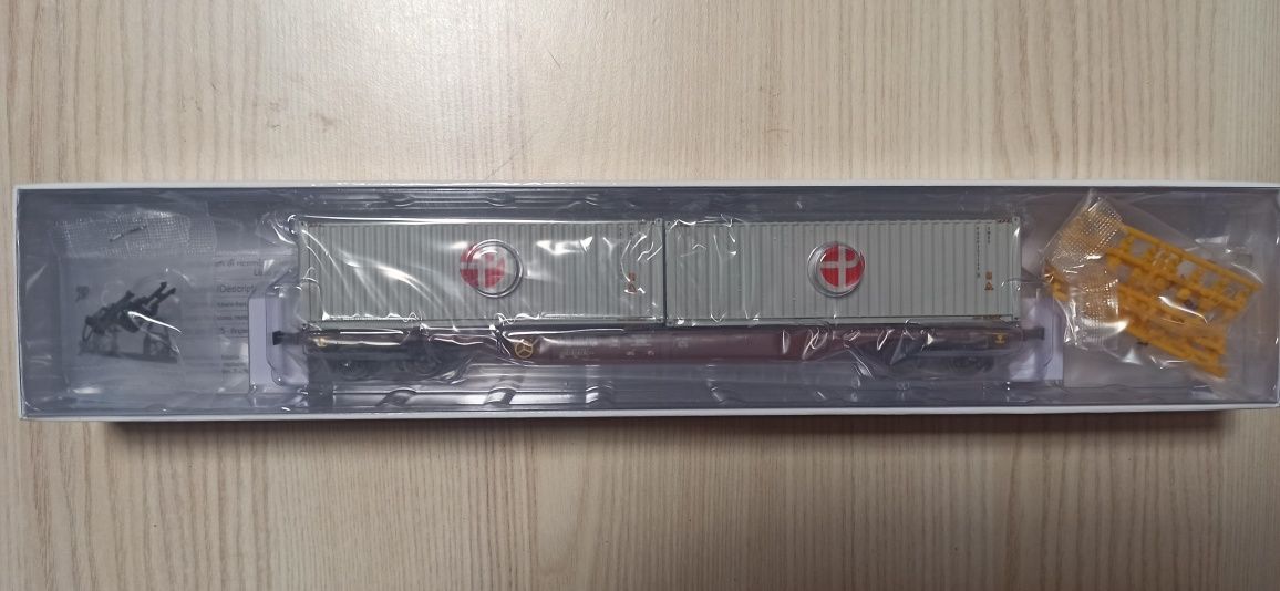 Wagon ACME 40428 platforma podkontenerowa Sgnss 60 Touax Paganella