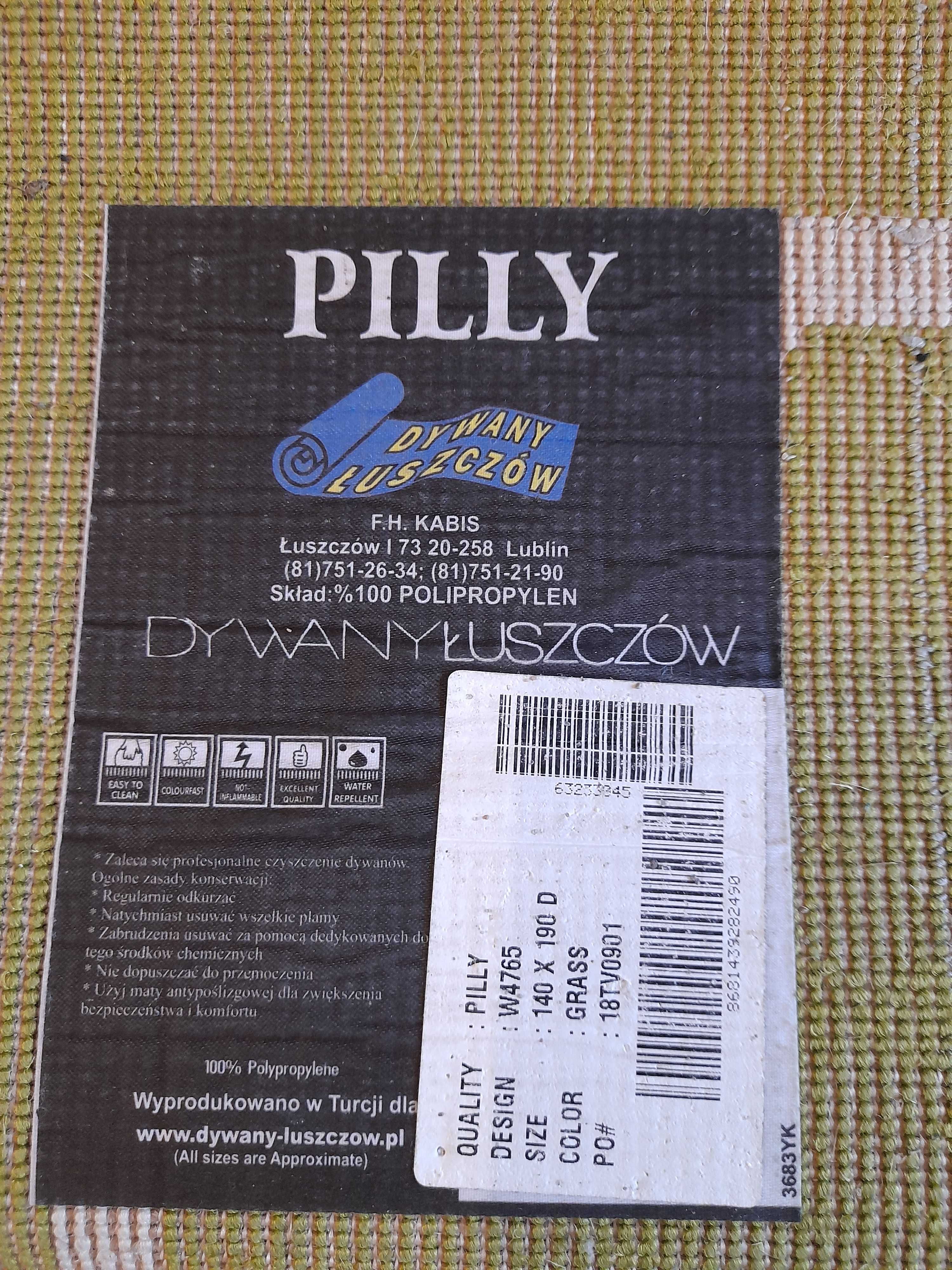 Dywan piłkarski 140/190