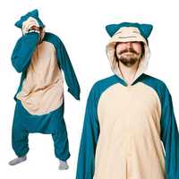 Piżama Onesie Kigurumi Kostium Przebranie Snorlax L: 165 - 175cm