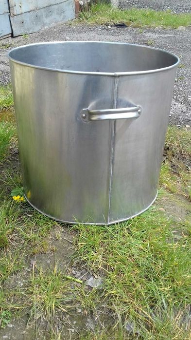 Баняк з нержавійки 57л