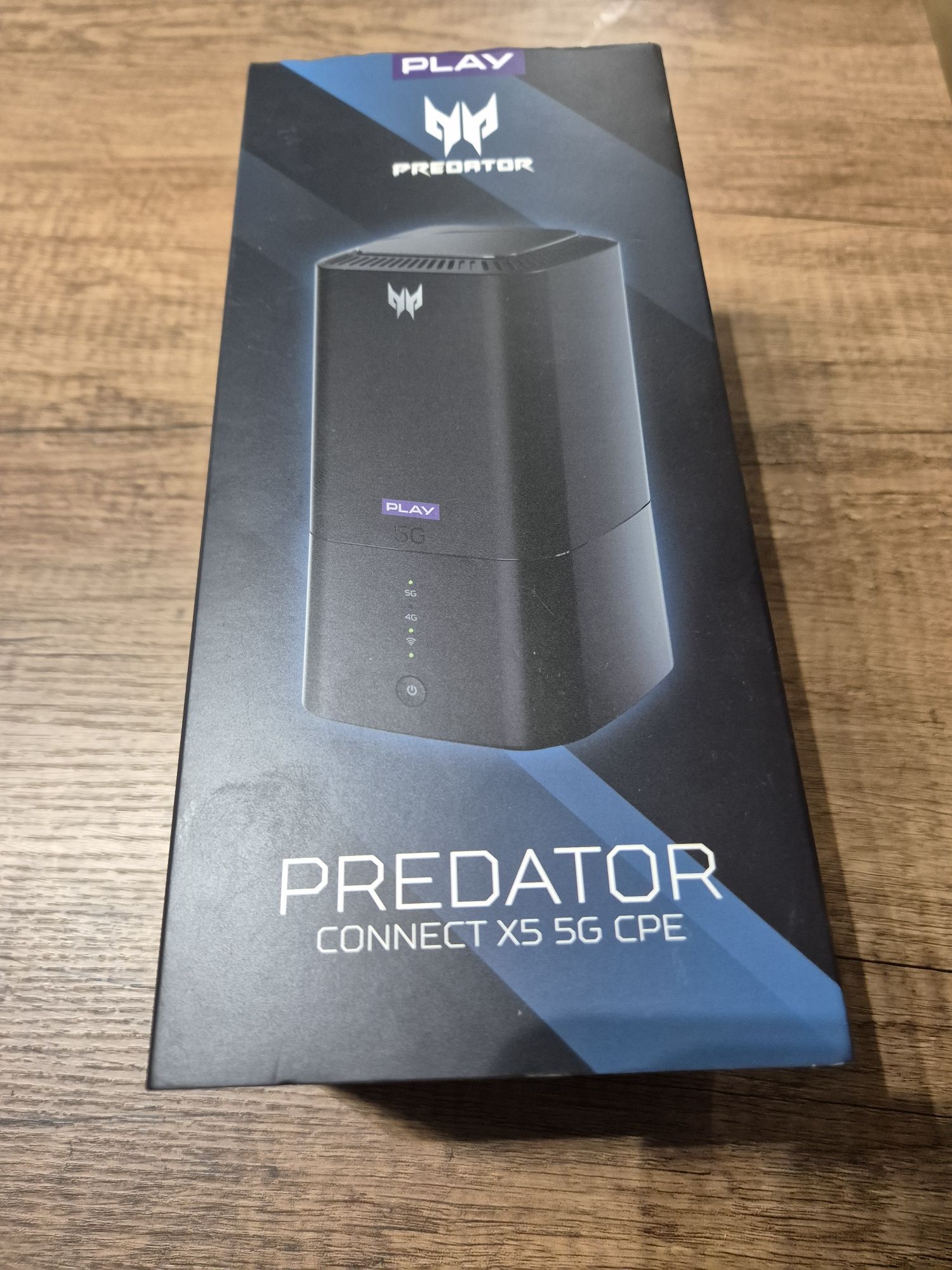 ROUTER ACER Predator Connect X5 5G wi-fi 6, czarny, Access Point, Nowy