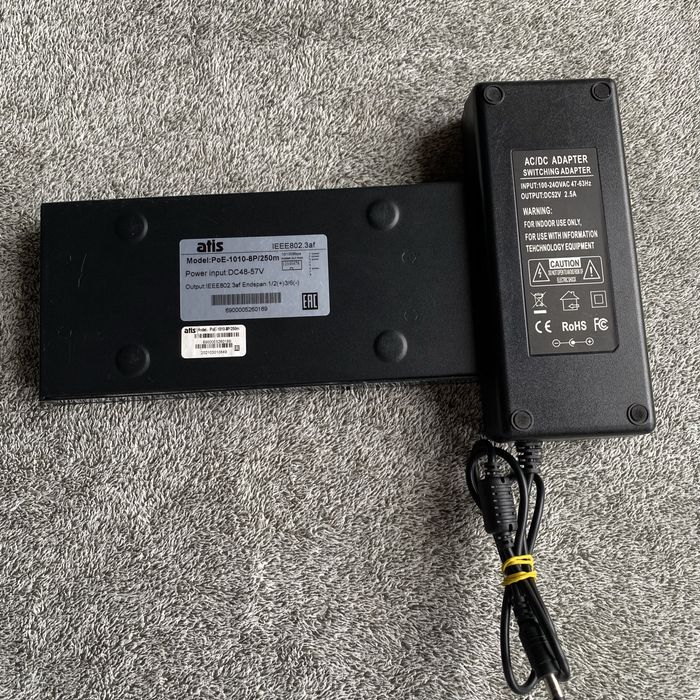 Коммутатор Atis PoE-1010-8P/250m