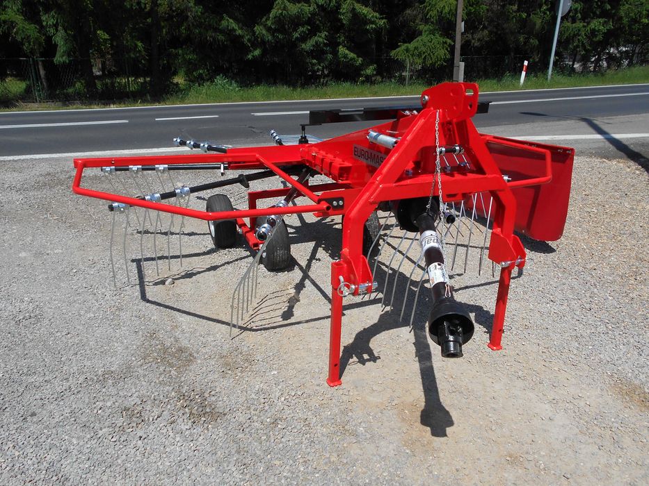 zgrabiarka 3,5m *wom gratis *tandem *szerokie koła EURO-MASZ