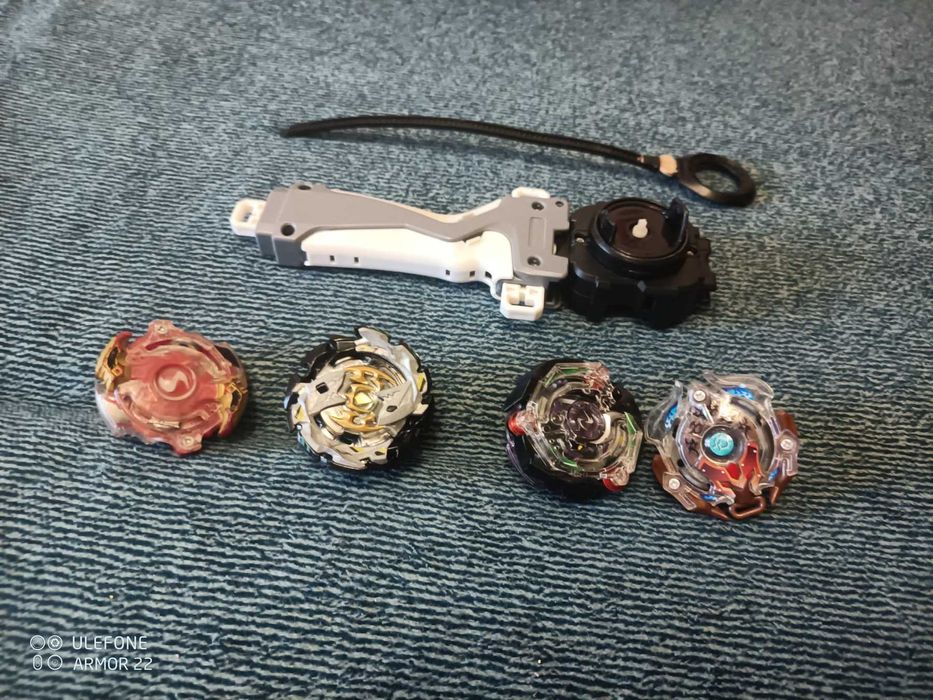 Бейблейди 4шт. з запускалкою