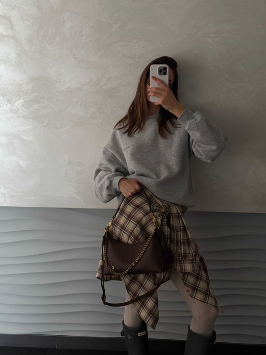 Шкіряна сумка Coach Premium Brown