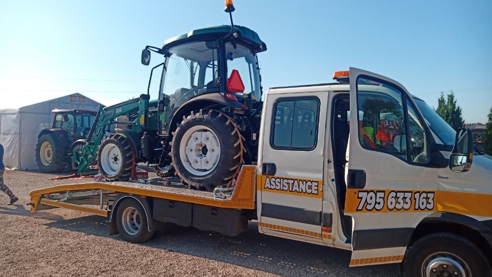 Pomoc Drogowa Holowanie Transport Maszyn Autolaweta Laweta 10 ton