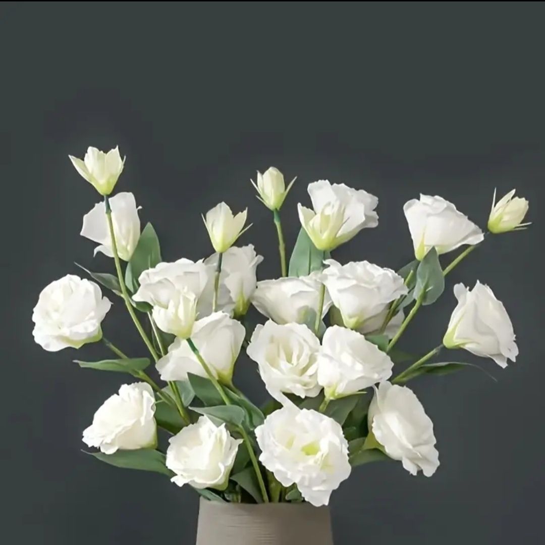 Sztuczny kwiat eustoma
