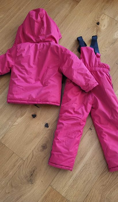 Kombinezon kurtka i spodnie zimowe 110 dwuczęściowy 3- 4 latka