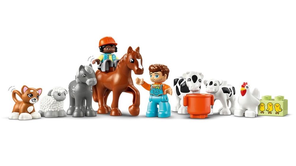 Конструктор LEGO DUPLO Town Догляд за тваринами на фермі (10416) лего