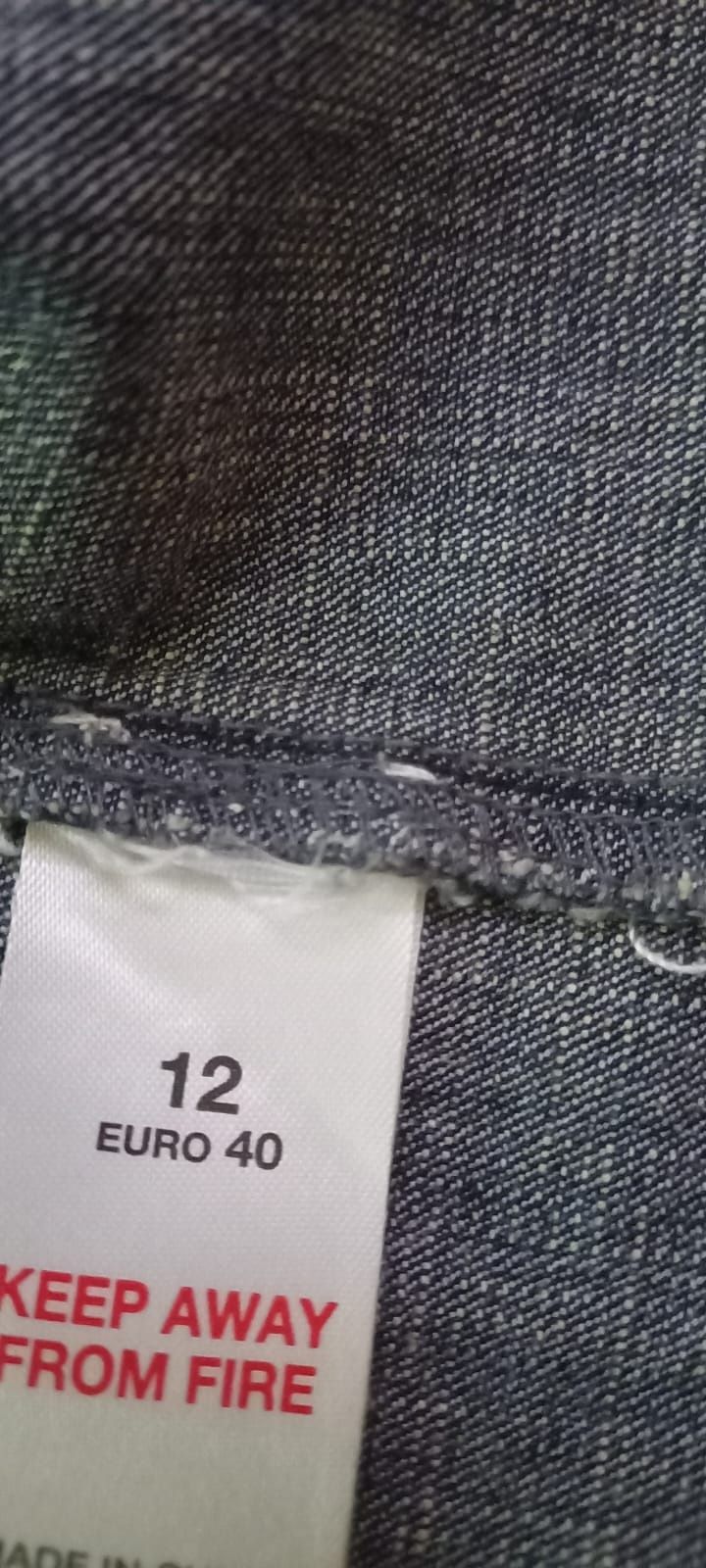 Katana damska, kurtka jeansowa 40