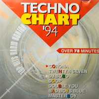 Techno Chart '94 - Bonbony Bontonu - Top Hity Rádia Bonton (CD, 1994)