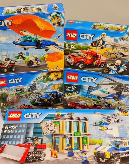 Lego 60137, 60138, 60140, 60170, 60171, 60172, 60176,60207,60208,60242