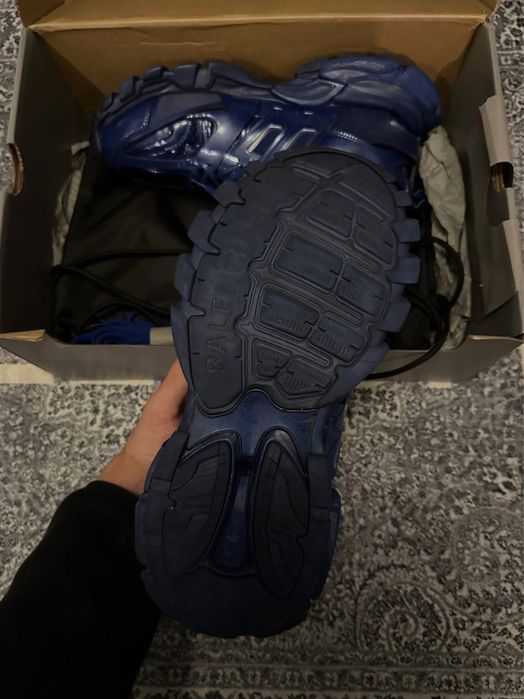 Balenciaga Track Metallic Blue 43