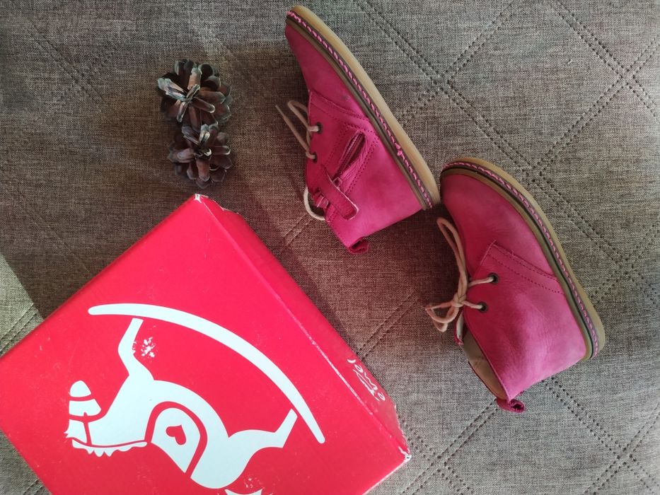 Ботинки детские польские фирма Emel, размер 23. Черевички демисезонные