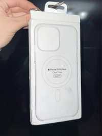 Чехол MagSafe Clear Case для iPhone 15 Pro Max