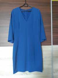 Niebieska sukienka Reserved