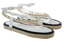 Sandały Japonki Espadryle Ozdobne Paski Sandałki 6425 Roz. 36