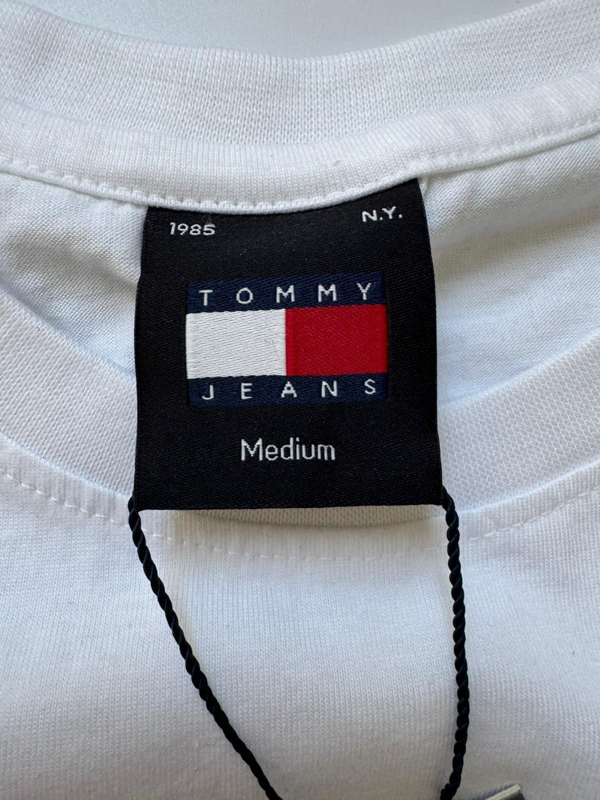 Nowa koszulka T-shirt damski TOMMY JEANS biała M