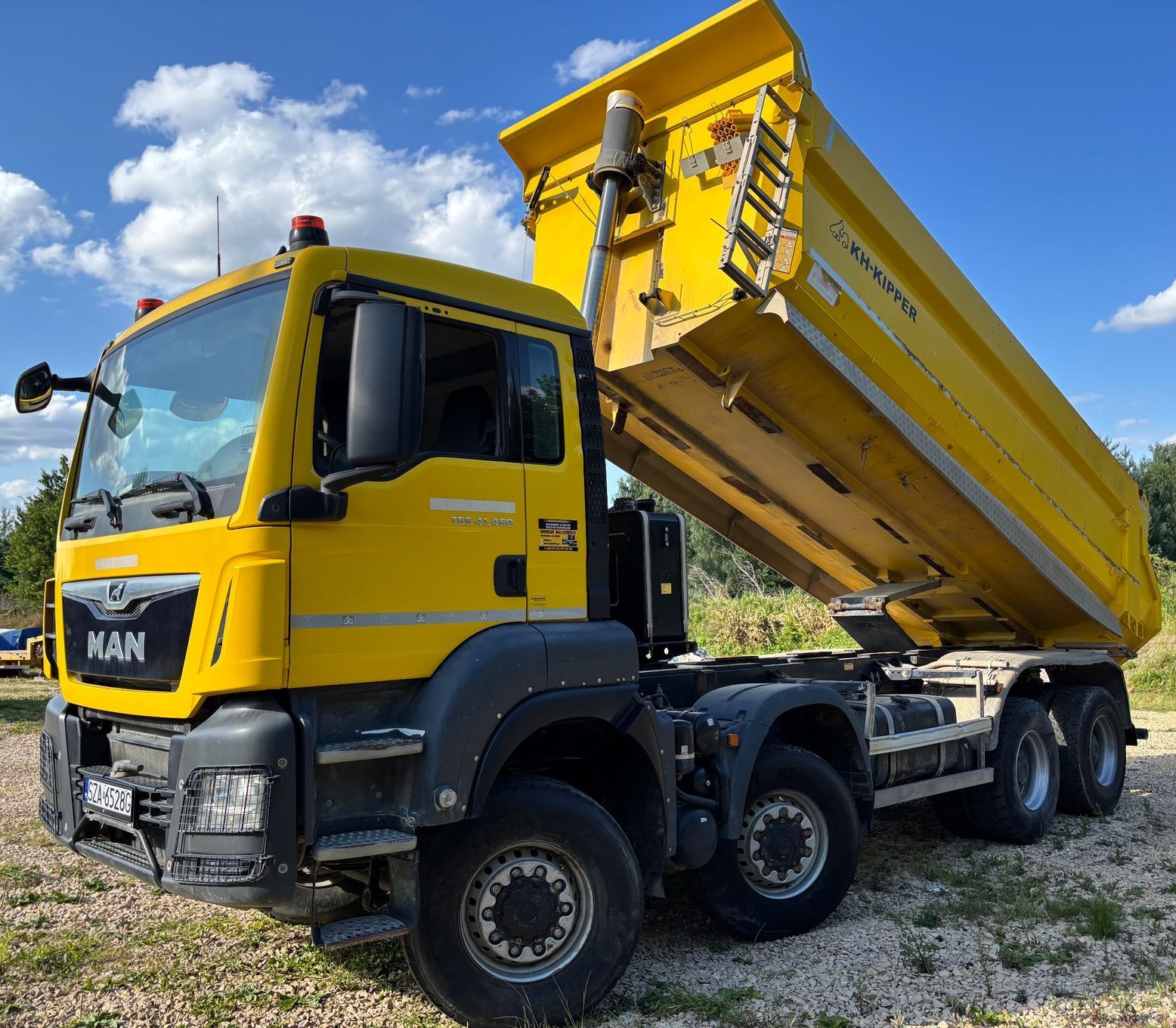MAN TGS 41.460 8x8 Wywrotka KH KIPPER 2018r  KH Kipper naped 8x8 MAN TGS 41.460 Wywrotka