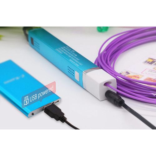 3D-ручка MYRIWELL RP-100C Blue (ABC, PLA, PCL) + 100m (20 цветов) PLA