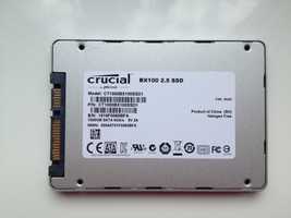 SSD накопичувач Crucial BX100 1TB 2.5" SATAIII MLC  Високонадійний SSD