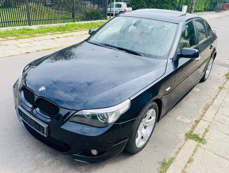 BMW Seria 5 BMW 525i m pakiet sedan skóra navi e60