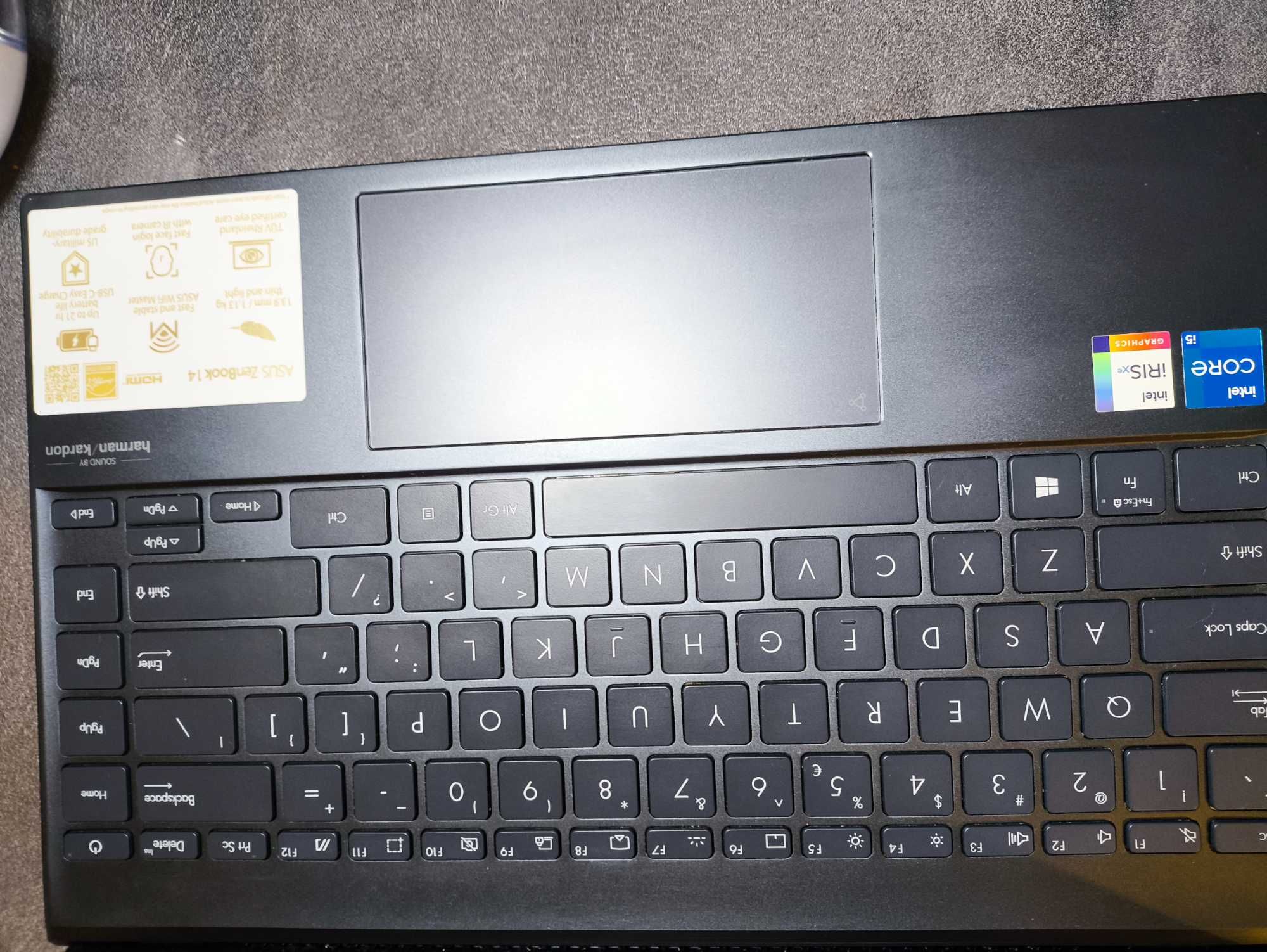 Asus zenbook14 2021  uszkodzony
