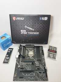 Комплект s1200 MSI B460 Torpedo i3 10105 DDR4 HyperX Fury 16GB