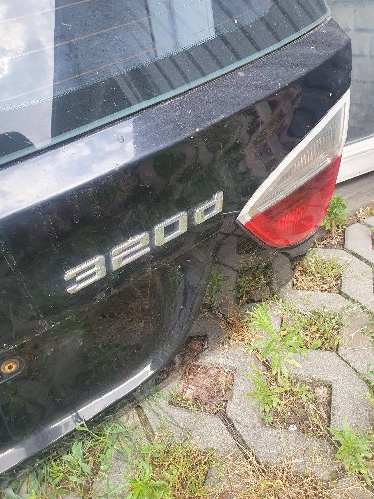 Klapa tył kompletna BMW E91 black saphire metalic E475