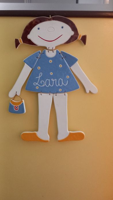 Boneca LARA, cerâmica artesanato