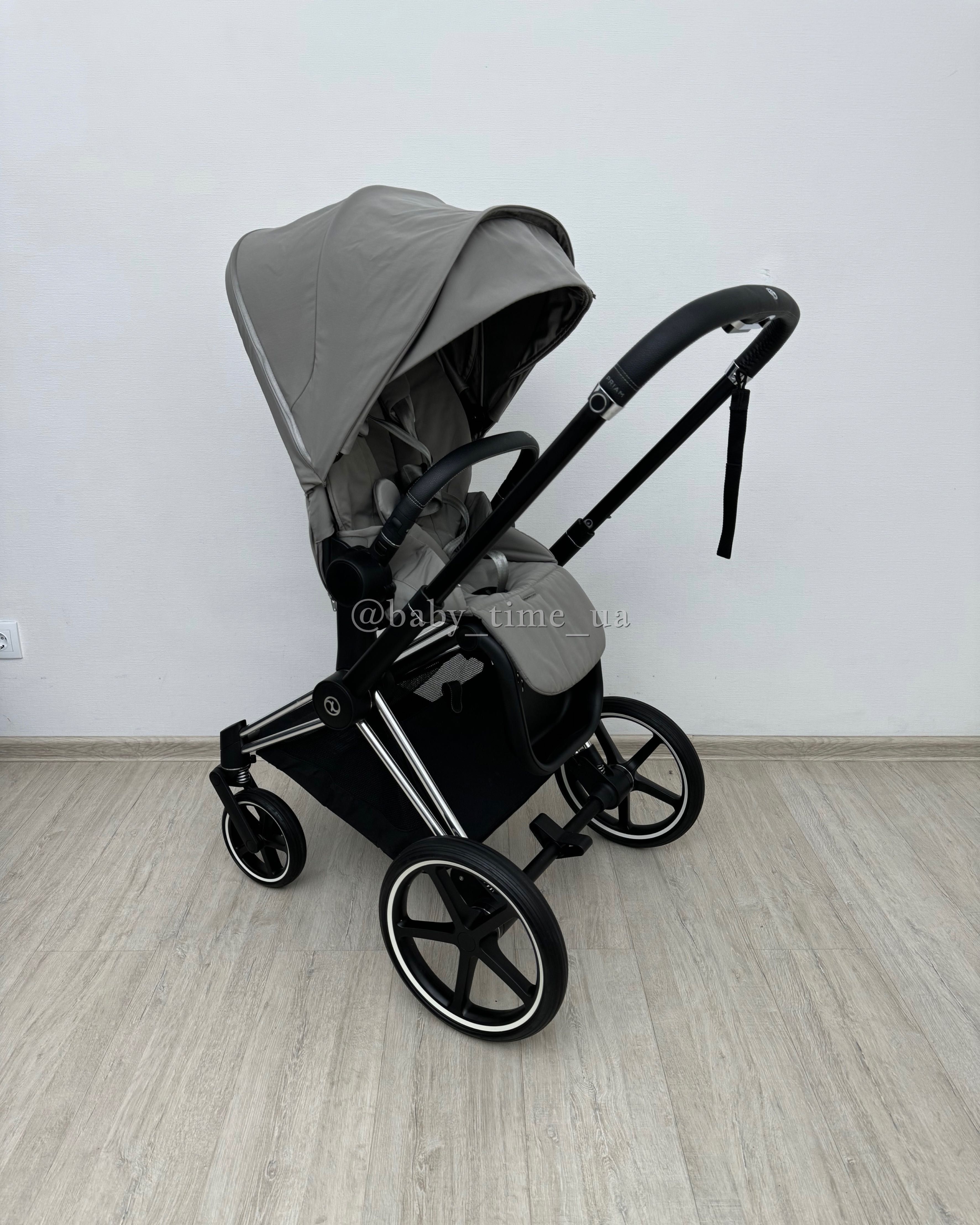 Cybex Priam 4.0 Chrome/Mirage Grey коляска 2в1 Сайбекс Пріам