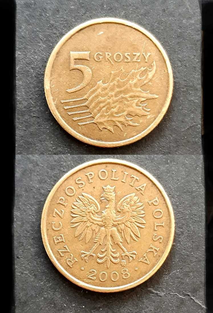 2 фунта 20 пенсов Великобритания, 5 злотых, 1 Евро цент, 25 центов США