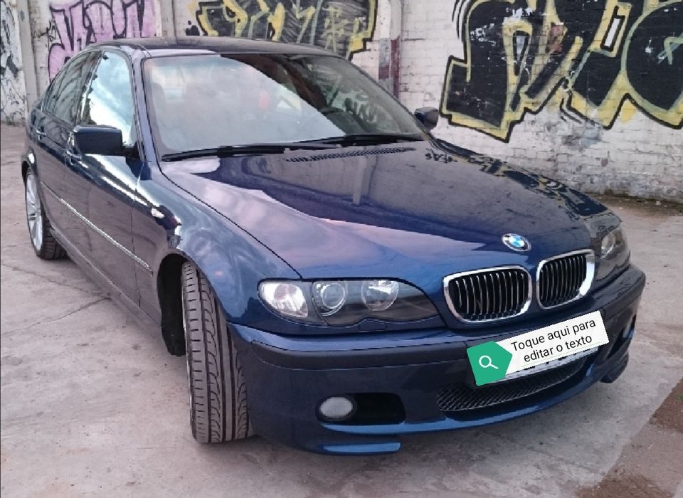 Bmw 330i e46 pack M original caixa manual somente para peças