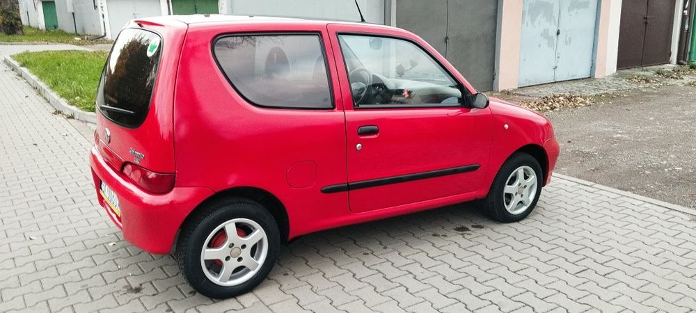 Fiat Seicento 1.1 Klima 54 kM 2004 r. Bez Rdzy. Klimatyzacja. Alumy.