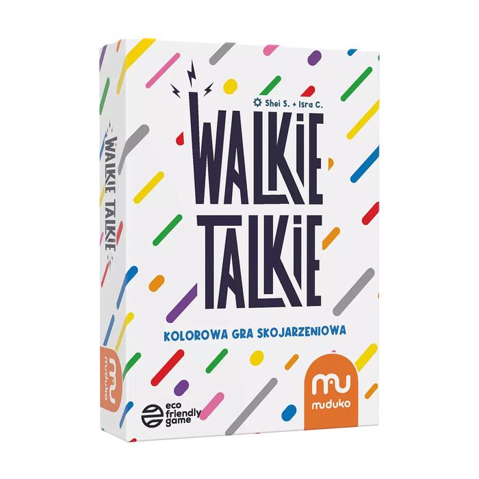 Walkie-Talkie. Kolorowa gra skojarzeniowa. Muduko