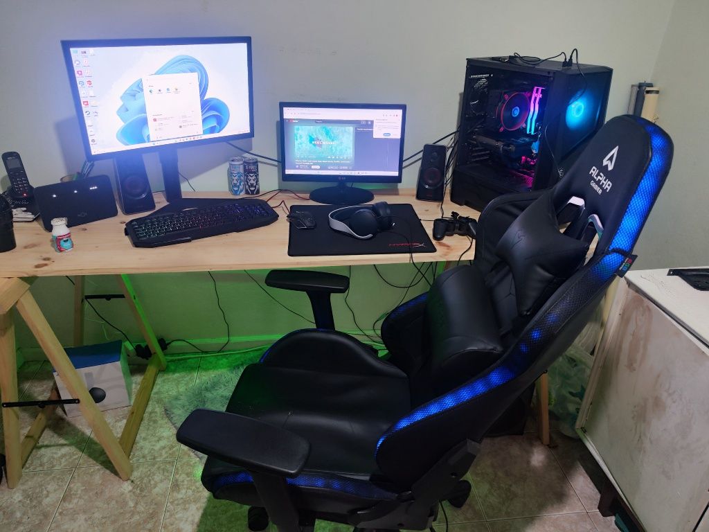 Vendo PC gaming+cadeira gaming rgb