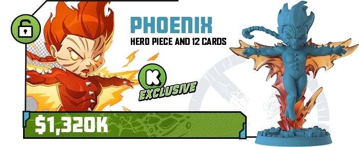 Phoenix - Marvel United - Kickstarter Promo