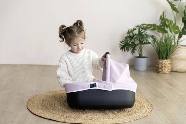 Коляска для ляльки Smoby Maxi-Cosi “3 в 1. Рожева перлина 7600253121