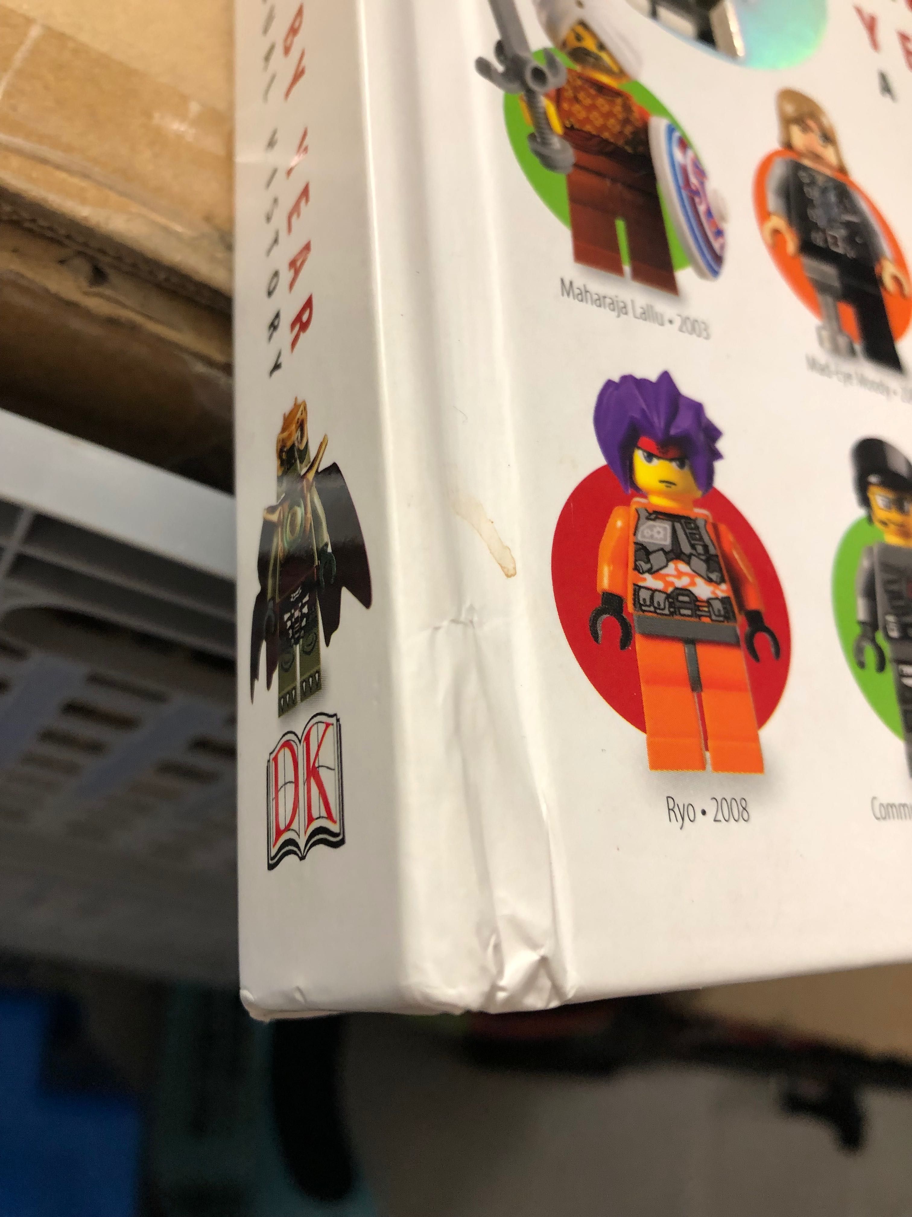 Lego minifigure książka