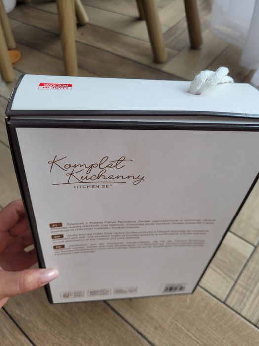Ręczniki kuchenne Zwoltex brąz beż eleganckie ręczniki nowe