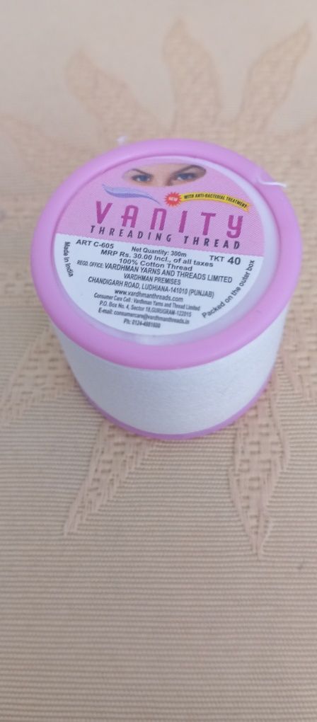 Linha depilação threading