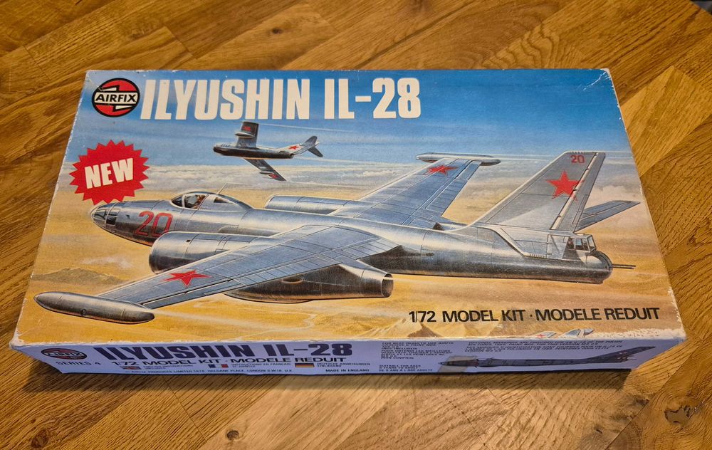 Ił-28 1:72 Airfix RARYTAS