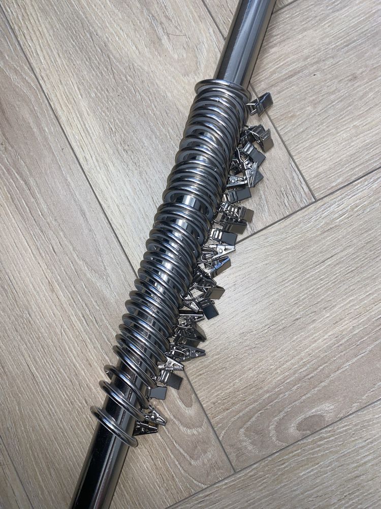 Karnisz srebrny 240 cm