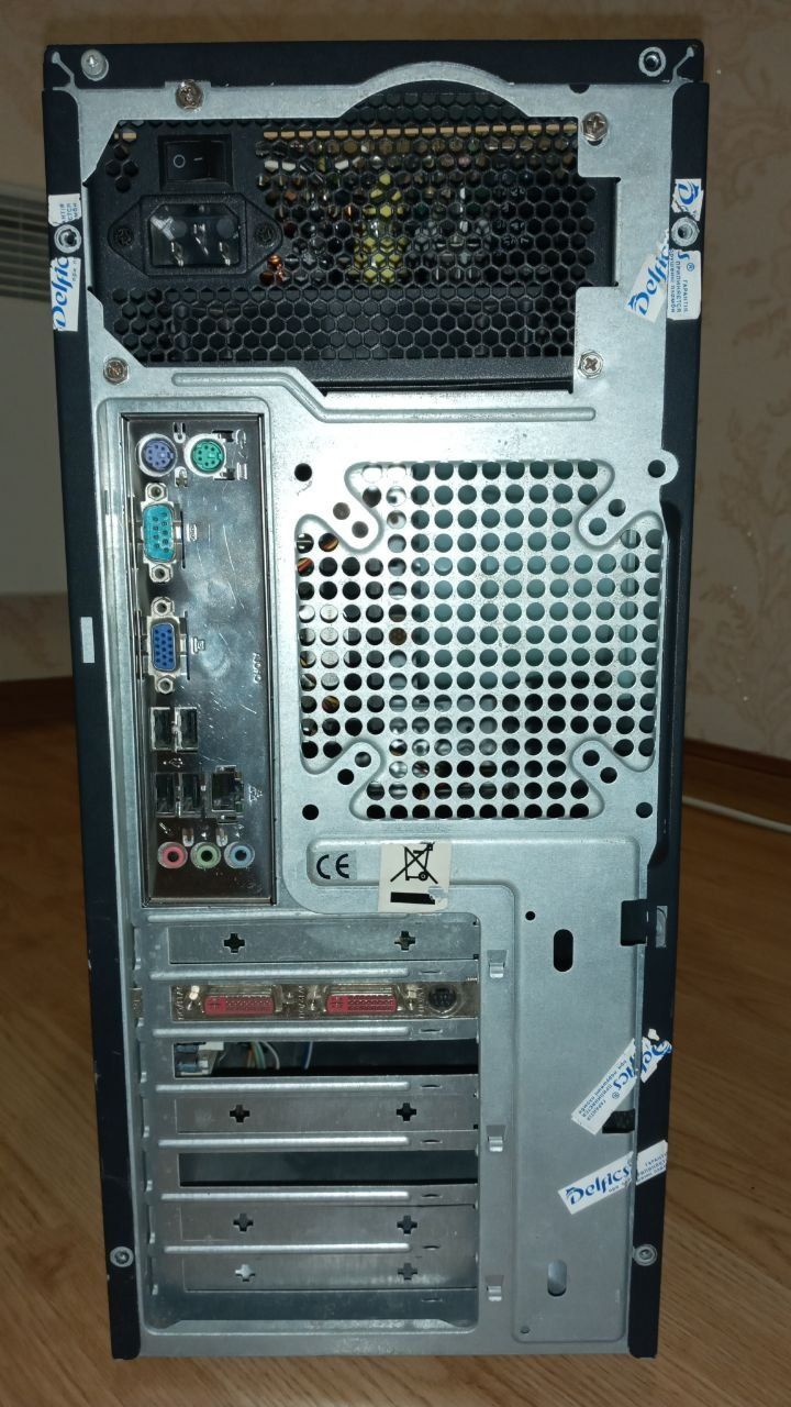 Пк 4 ядра 4гб озу 450гб хранилище GeForce 8600-GT
