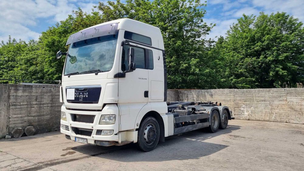 MAN TGX 26.440 hakowiec Meiller 2011 rok