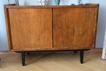 Komoda Bieliźniarka Lata 60 PRL Vintage Grudziądzkie Zakłady (komplet)