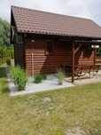 Domek Drewniany z klimatyzacją  nad Jeziorem Białym. Łowisko.