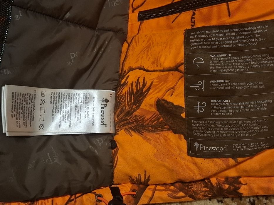 Kurtka Pinewood Abisko 2.0 Camou AP Blaze  r. XL