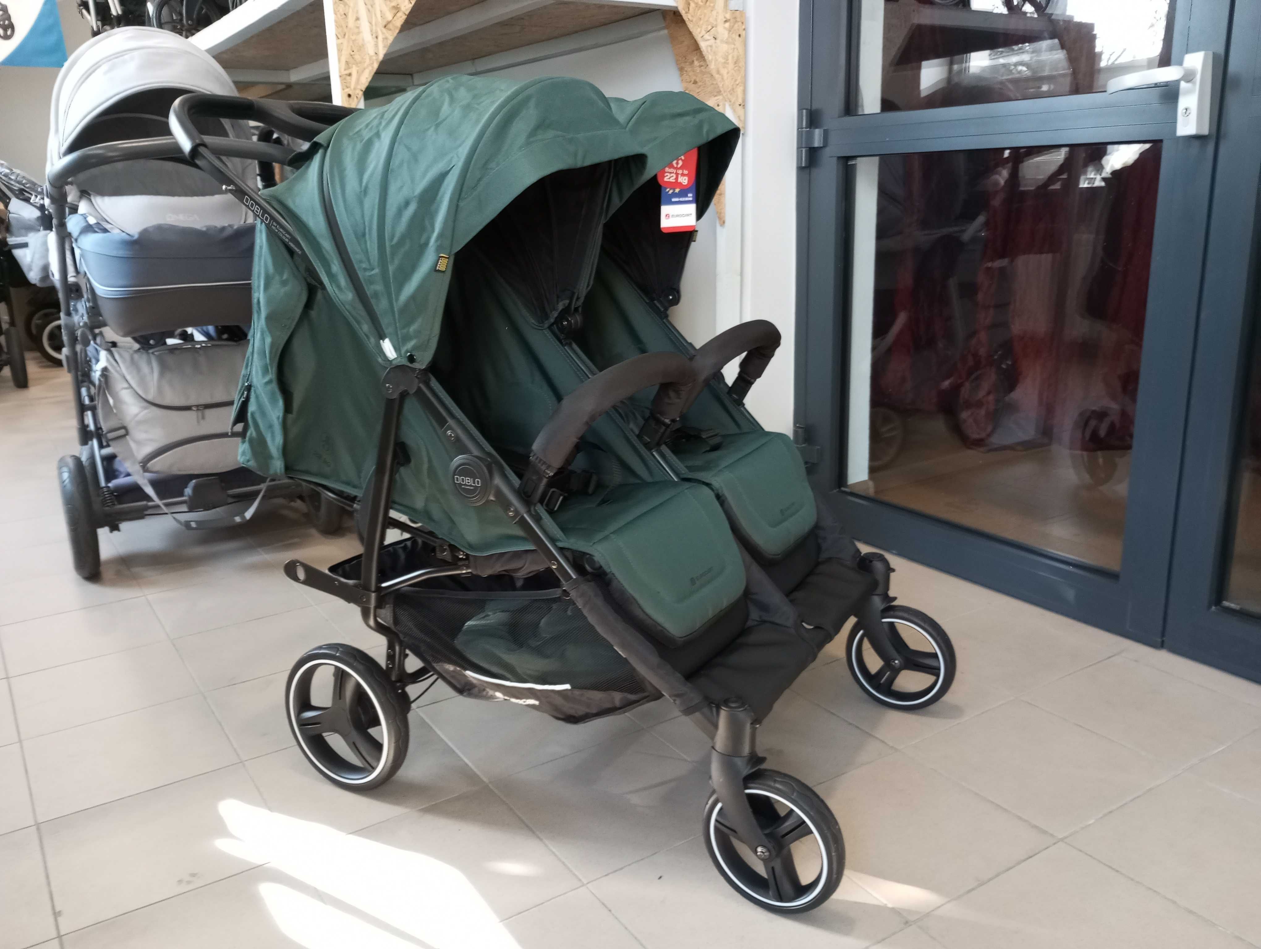 Euro Cart Doblo wózek spacerowy bliźniaczy Szkrab Wita Dziecięce
